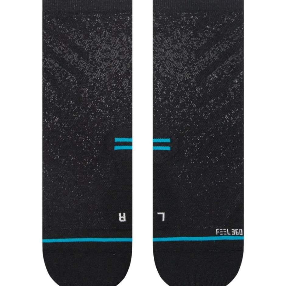 Sokken < Stance Run ight Quarter okken Uniex - zwart