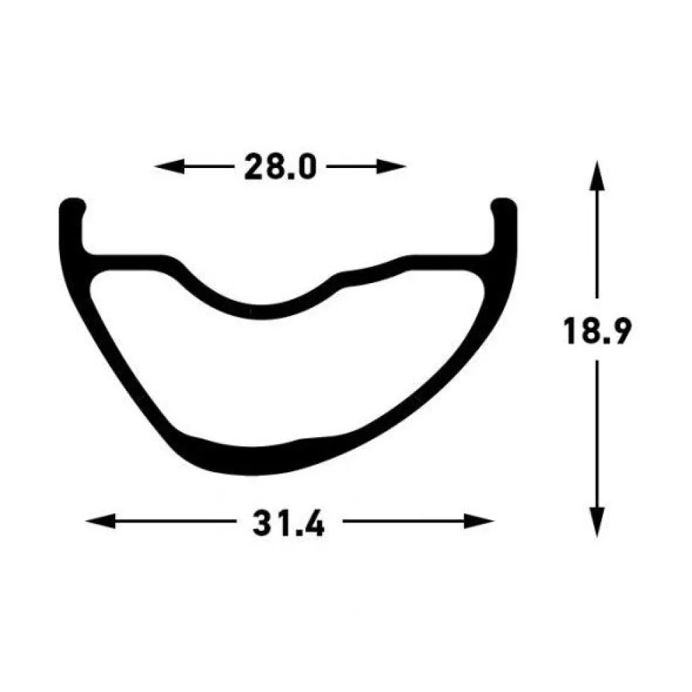 Stan's NoTubes Arch MK4 MTB Rim 26" | 28mm - 28 Holes