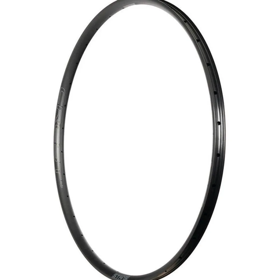 Stan's NoTubes Crest MK4 Velg - 27.5" | Clincher | Disc - 32 Gat | zwart
