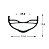 Velgen < Stans NoTubes Stan's NoTubes Flow EX3 - 29" MTB Rim - 32 holes