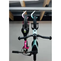 Muurbeugels < Stashed SpaceRail Bike Hook Haak - zwart