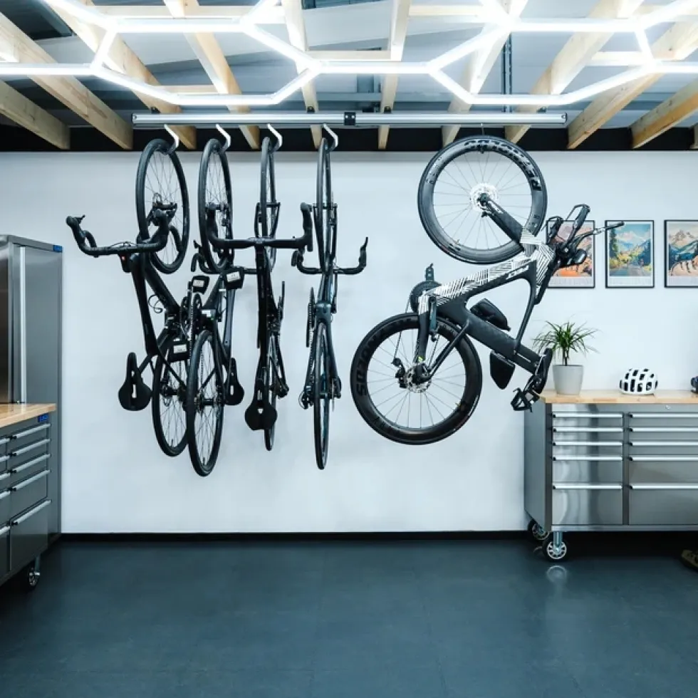 Stashed SpaceRail Fiets Plafondbevestiging - 4 haken