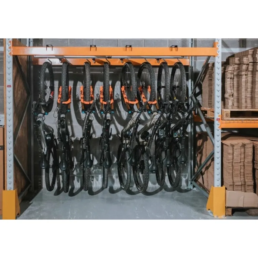 Stashed SpaceRail Rack Mount Fietsrekhouder - 4 haken
