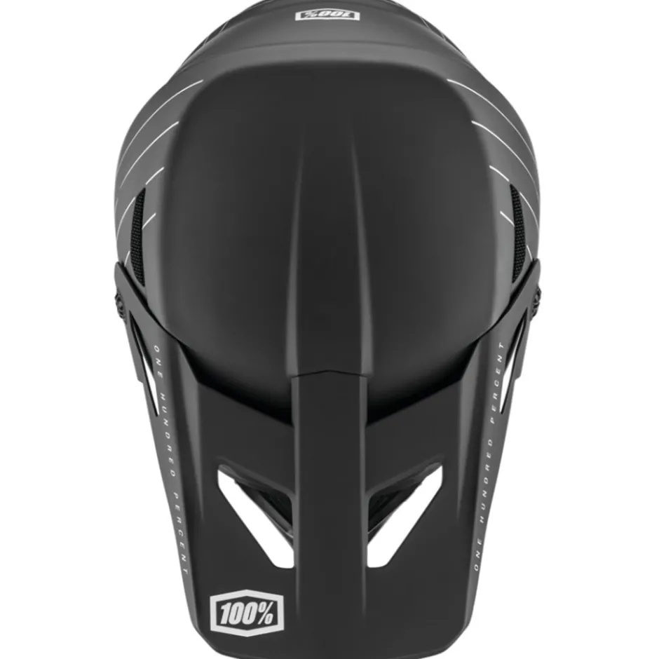 Downhill Helmen < 1 00% tatu DH/BX Hel - Zwart