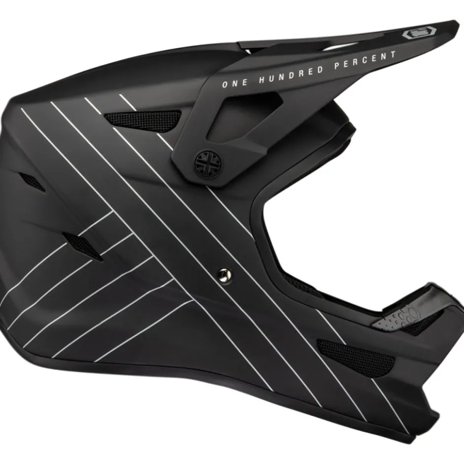 Downhill Helmen < 1 00% tatu DH/BX Hel - Zwart