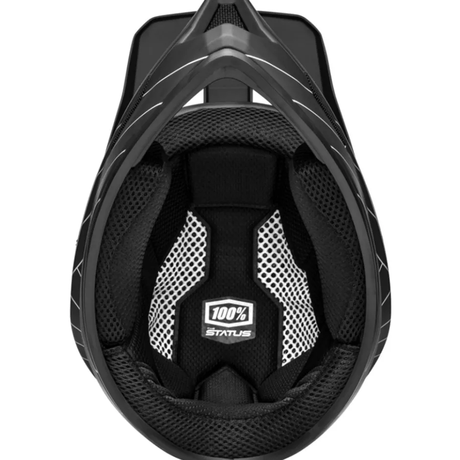 Downhill Helmen < 1 00% tatu DH/BX Hel - Zwart