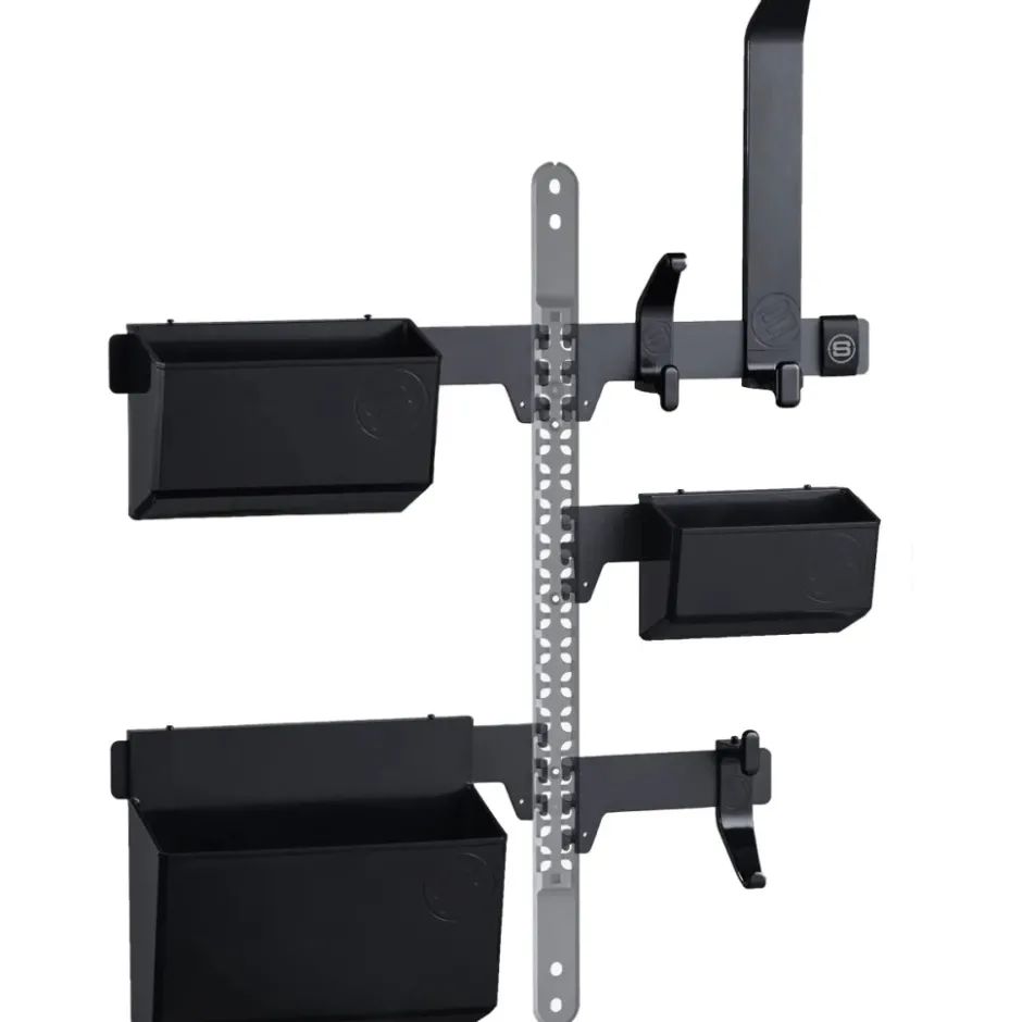 Muurbeugels < Steadyrack GearMate Bundle Muurbeugel Haken en Dozen