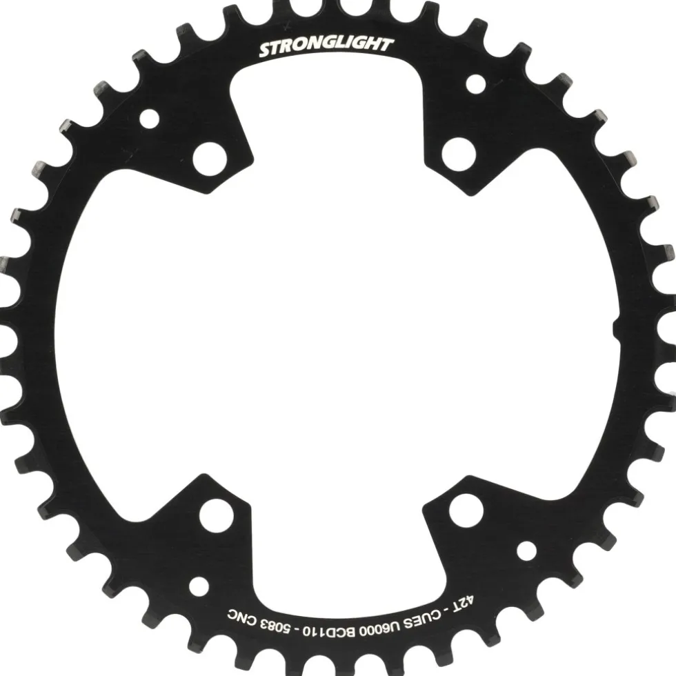 Stronglight Kettingblad Shimano Cues U6000 - Narrow Wide | 110BCD | 50mm - 1x9/10/11-speed - zwart