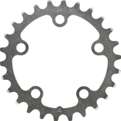 Stronglight mtb-kettingblad - Type S | 5-armig | 74BCD | 9/10-speed - zilver
