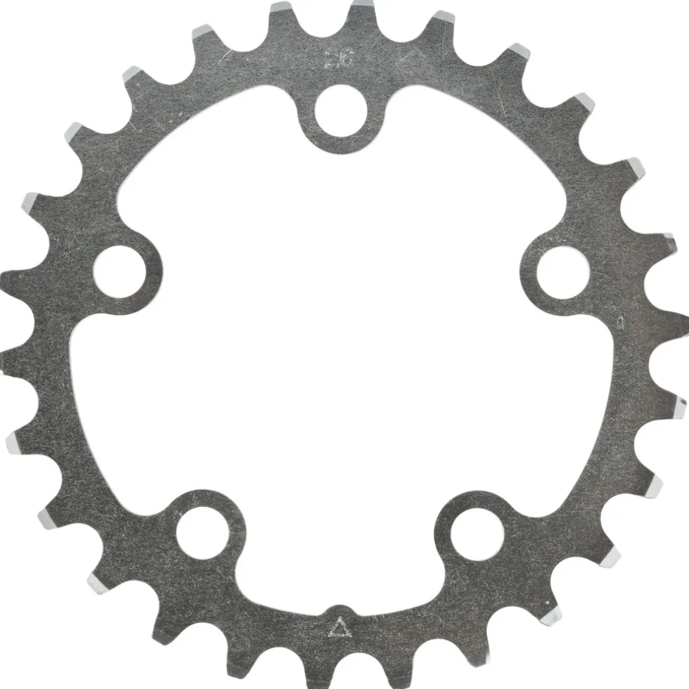 Stronglight mtb-kettingblad - Type S | 5-armig | 74BCD | 9/10-speed - zilver