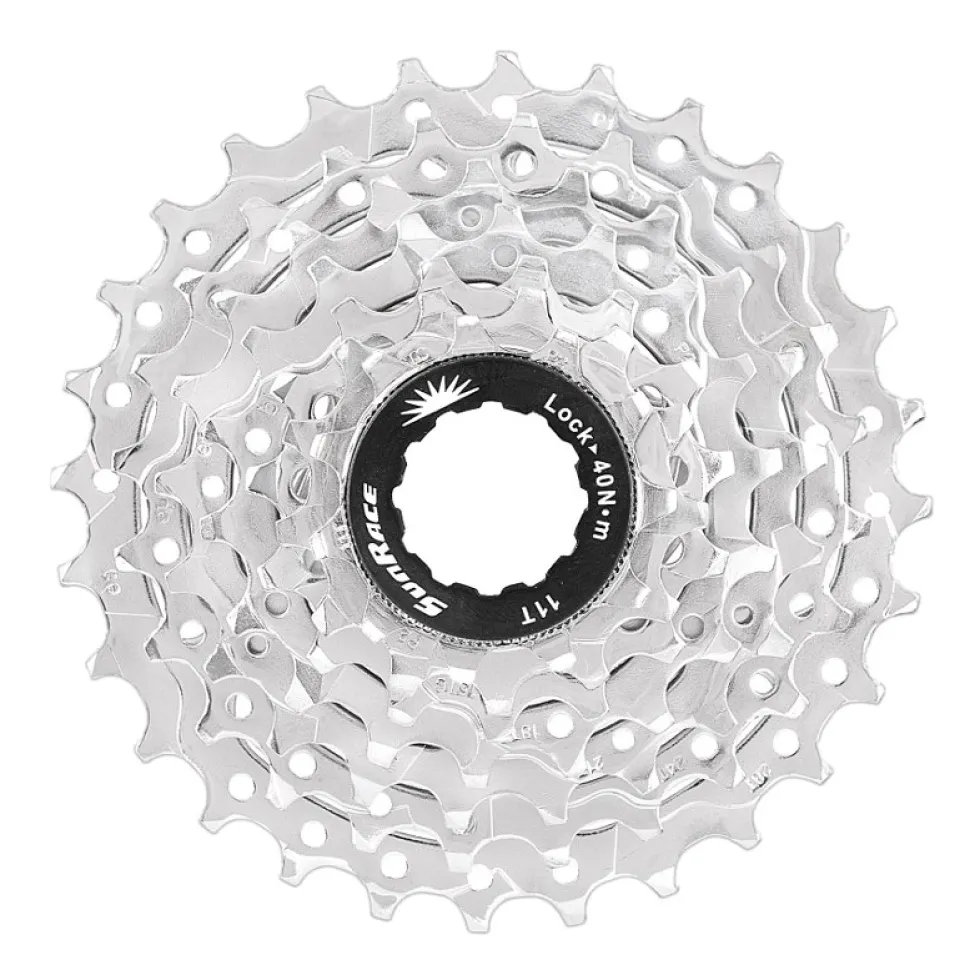SunRace CSM63 Cassette 7-speed - metallic silver