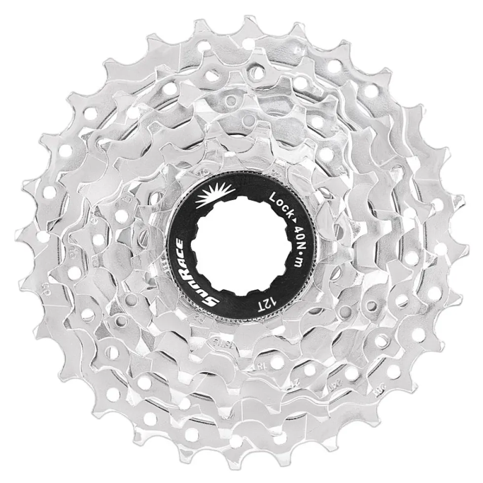 SunRace CSM63 Cassette 7-speed - metallic silver