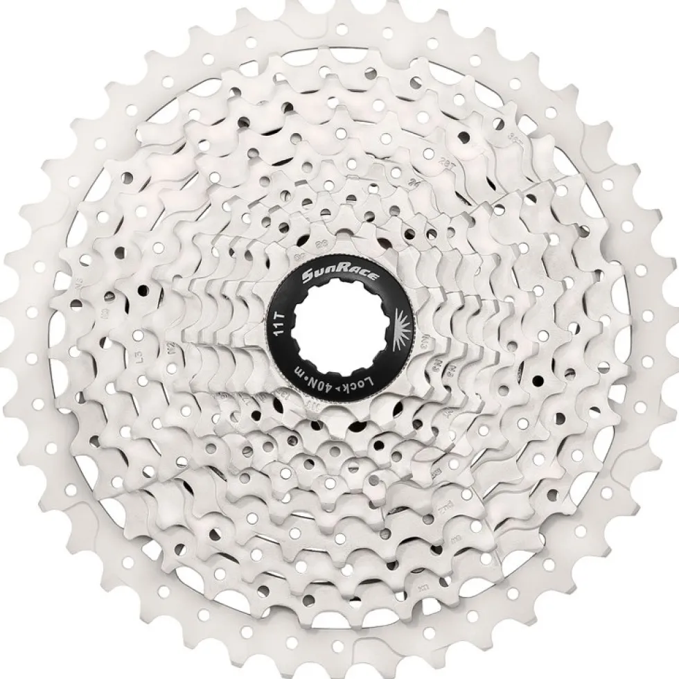 SunRace CSMS3 Cassette 10-speed - metallic silver