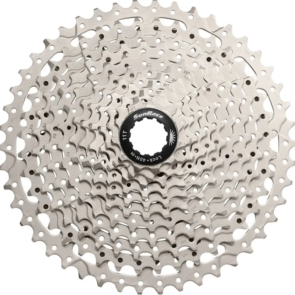 Cassettes < SunRace CSMS8 Cassette 11-speed - silver