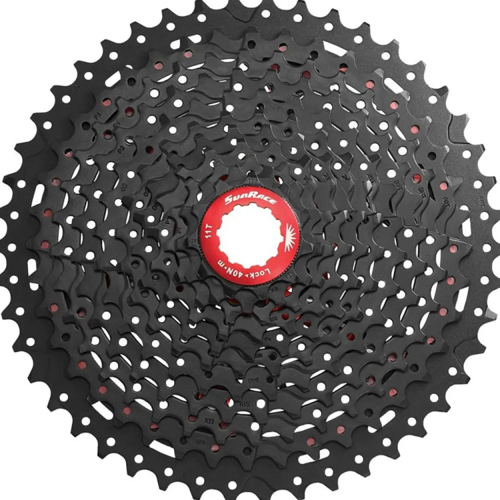 SunRace CSMX8 Cassette 11-speed - black chrome