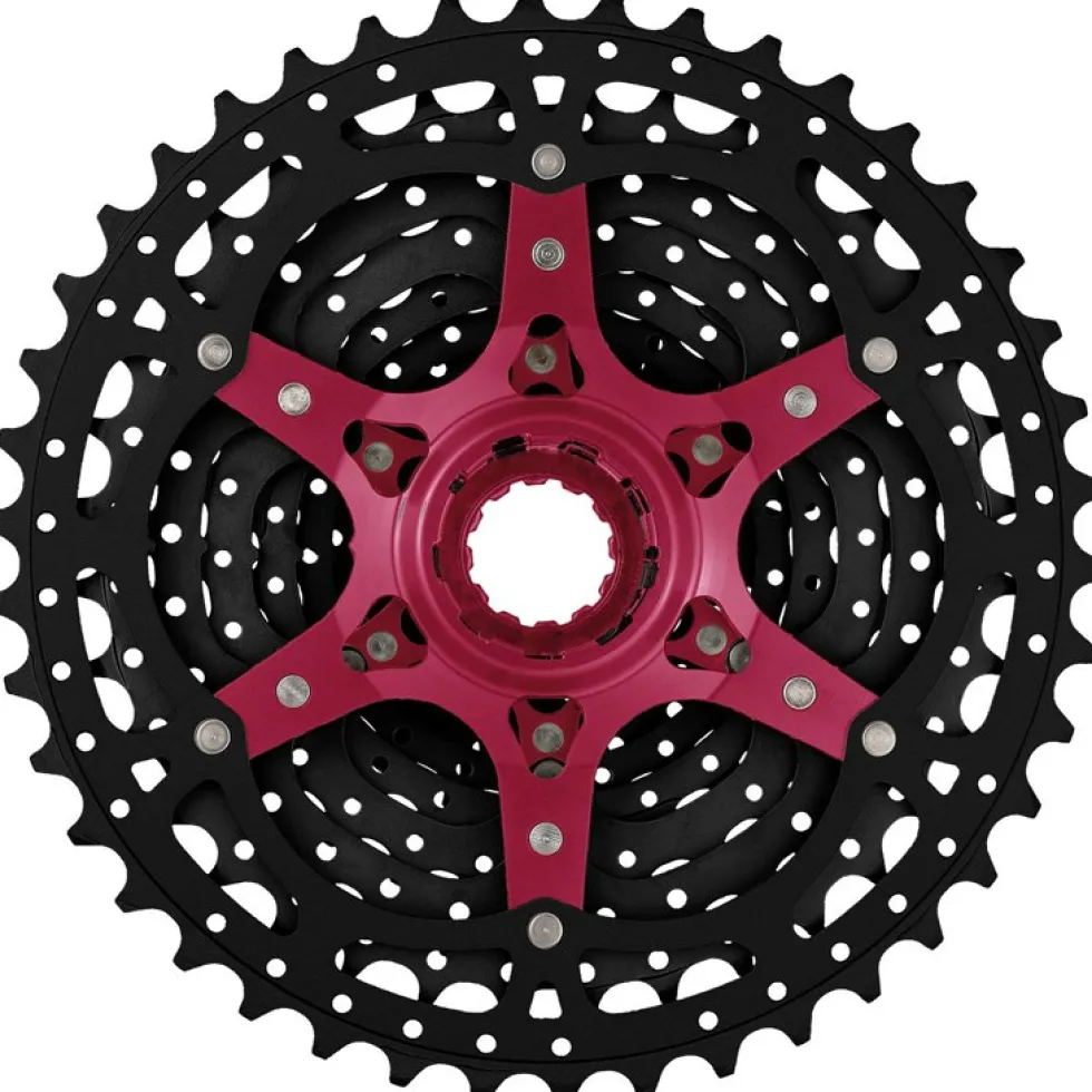 SunRace CSMX3 Cassette 10-speed - black chrome