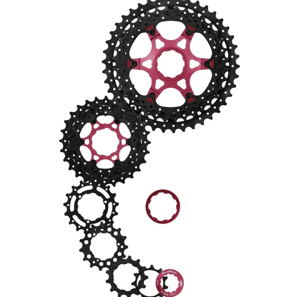SunRace CSMX3 Cassette 10-speed - black chrome