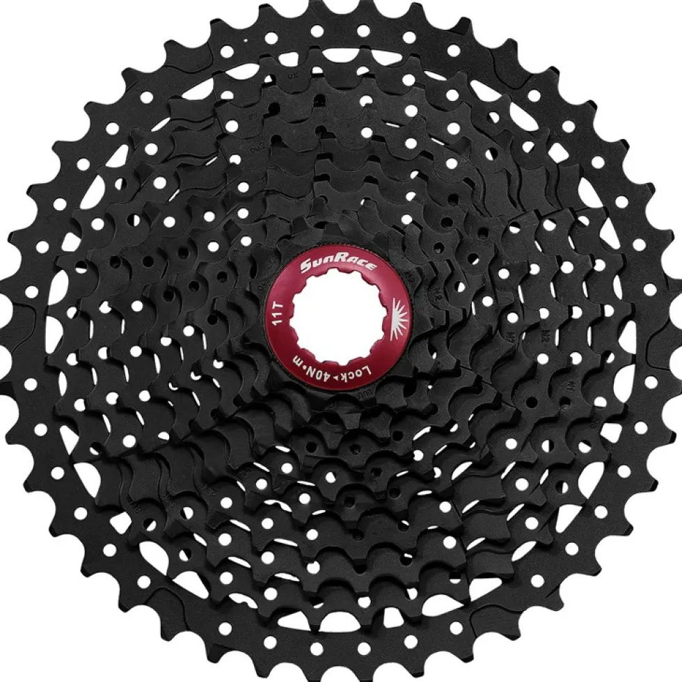 SunRace CSMX3 Cassette 10-speed - black chrome