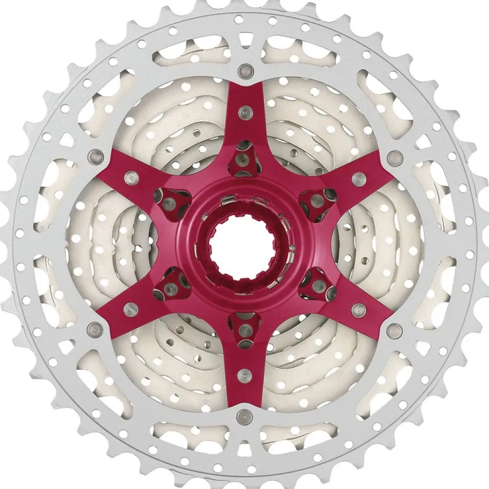 SunRace CSMX3 Cassette 10-speed - metallic silver
