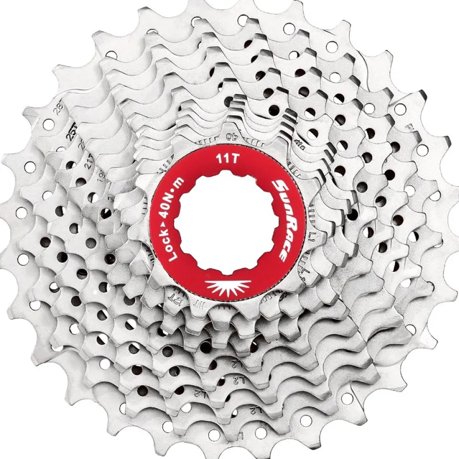 Cassettes < SunRace CSRX1 Cassette 11-speed - 11-28 - silver