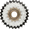 SunRace MFM2A Freewheel Cassette - 6-speed - 14-28 - zinc plated