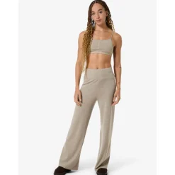 SUPER.NATURAL Cosy BH Dames - Vintage Khaki Melange