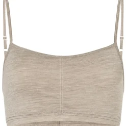 SUPER.NATURAL Cosy BH Dames - Vintage Khaki Melange
