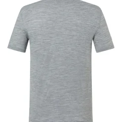 SUPER.NATURAL Johnny t-shirt voor heren - Cashmere Grey Melange/Various