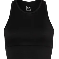 SUPER.NATURAL Liquid Flow Top Dames - Jet Black