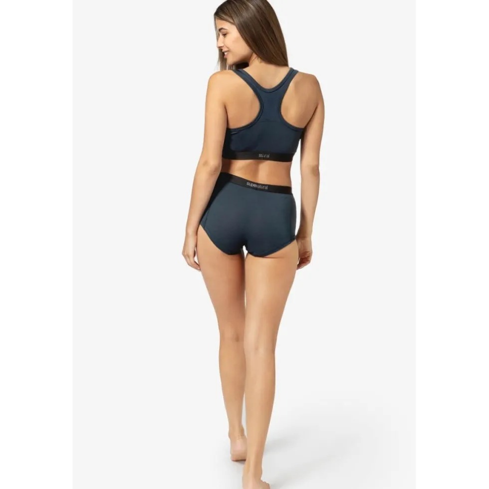 SUPER.NATURAL Tundra220 Semplice BH Dames - Blueberry