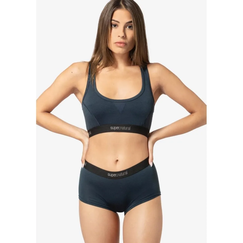 SUPER.NATURAL Tundra220 Semplice BH Dames - Blueberry