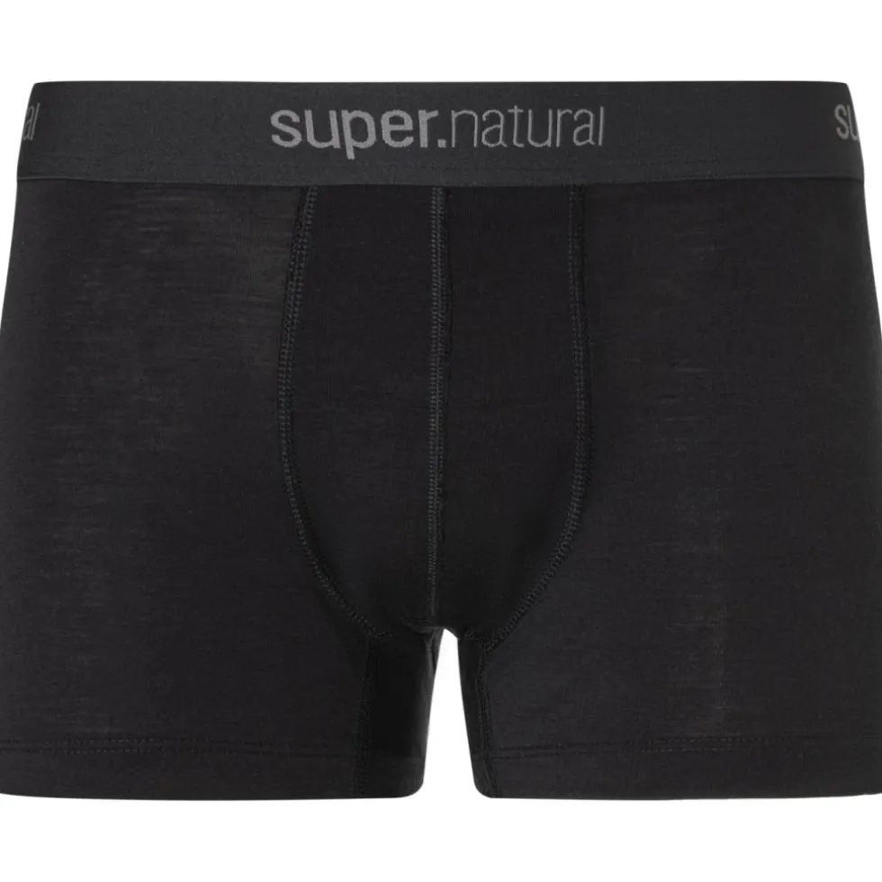 SUPER.NATURAL Tundra175 Set van 2 Boxershort Heren - Jet Black/Jet Black