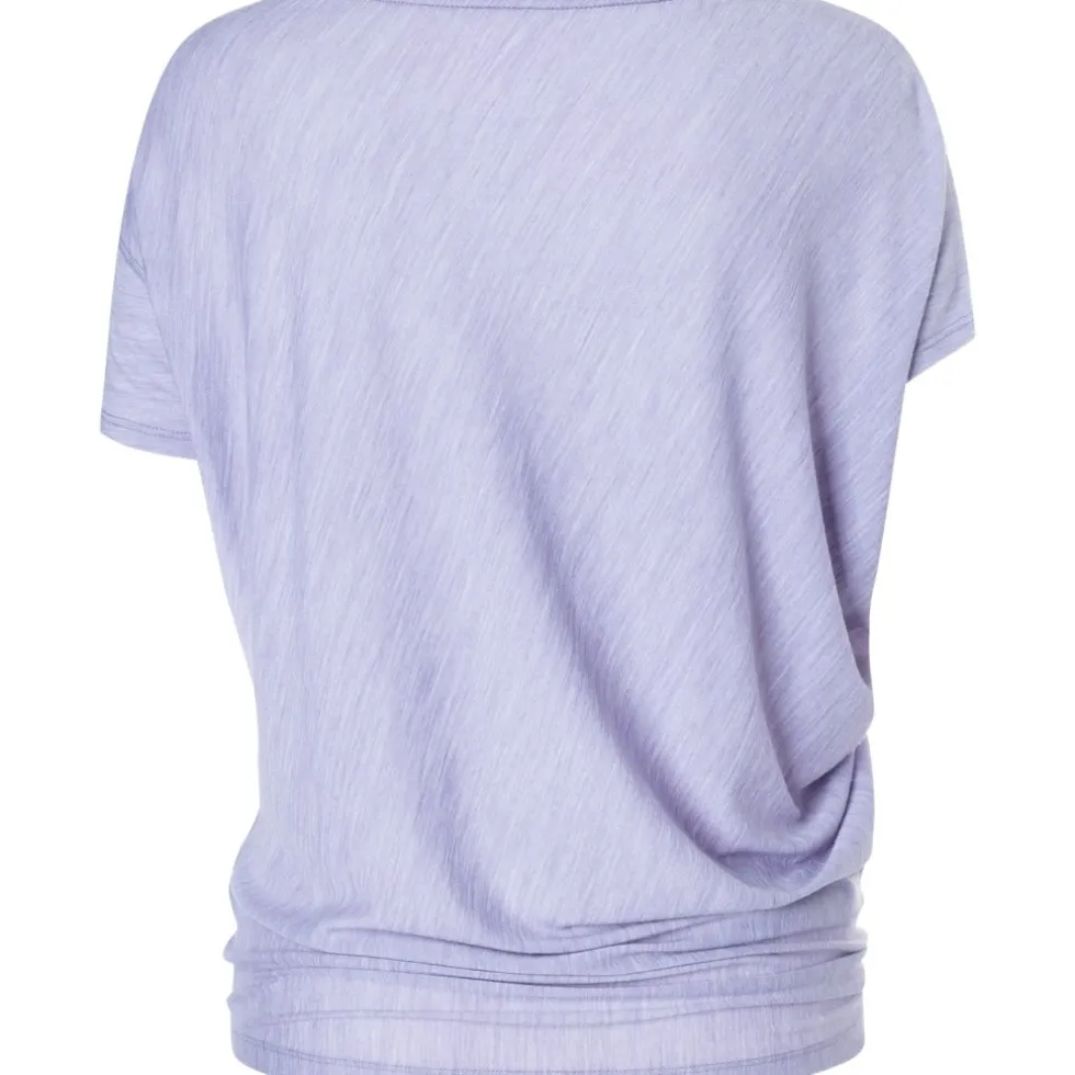 SUPER.NATURAL Yoga Loose T-Shirt Dames - Candy Melange