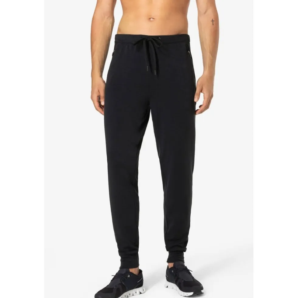 SUPER.NATURAL Everyday Joggingbroek Heren - Jet Black