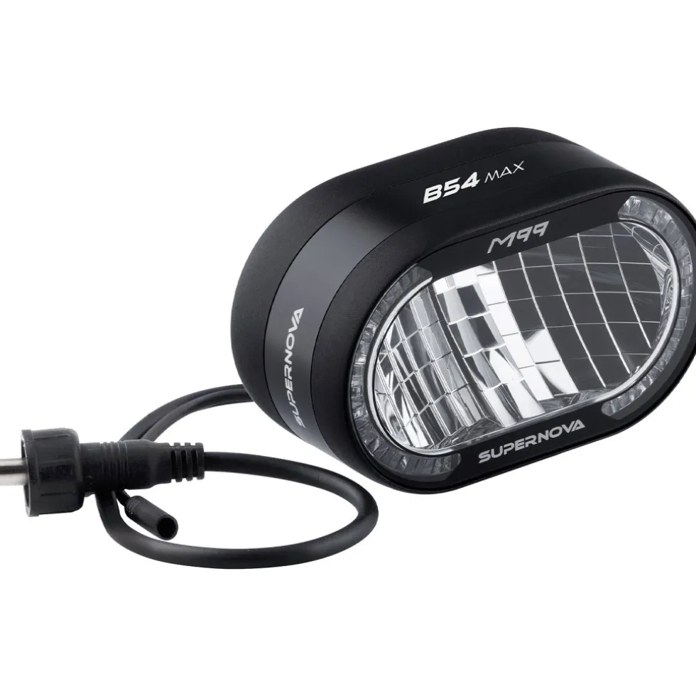 Supernova B54 MAX Voorlamp - zwart