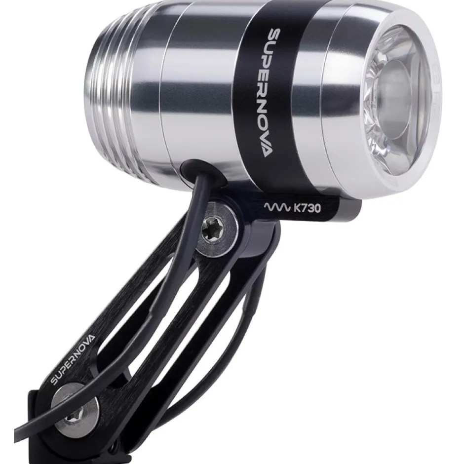 Voorlampen|Verlichting < Supernova E3 Pro 2 Fietslamp Vooraan - polished silver