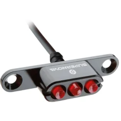 Verlichting|Achterlichten Voor Elektrische Fiets < Supernova E3 Rear Light 2 - 12 V - black