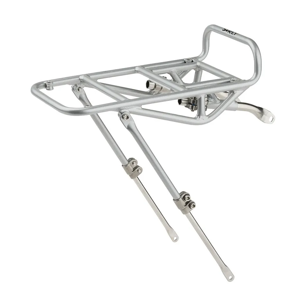 Surly 8-Pack Bagagedrager Voor 2.0 - zilver