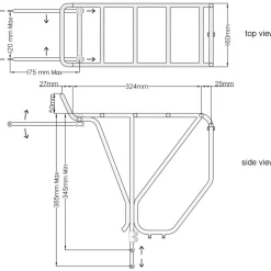 Surly Rear Rack - black
