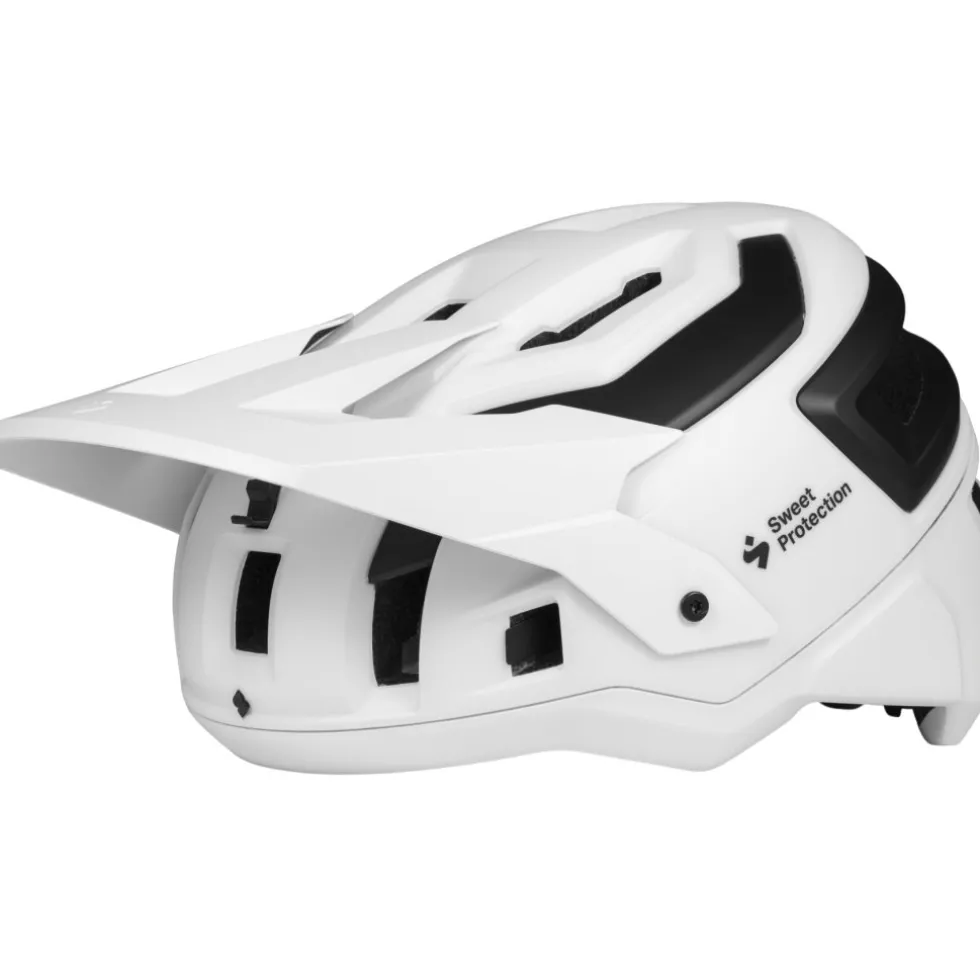SWEET Protection Bushwhacker II Visor MIPS Helm - Matte White