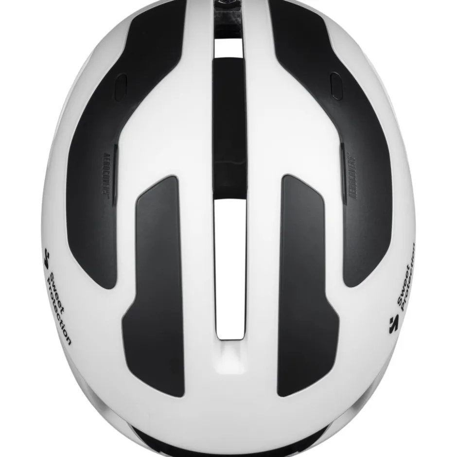 Racefietshelmen < SWEET Protection Falconer Aero 2Vi MIPS Helm - Satin White