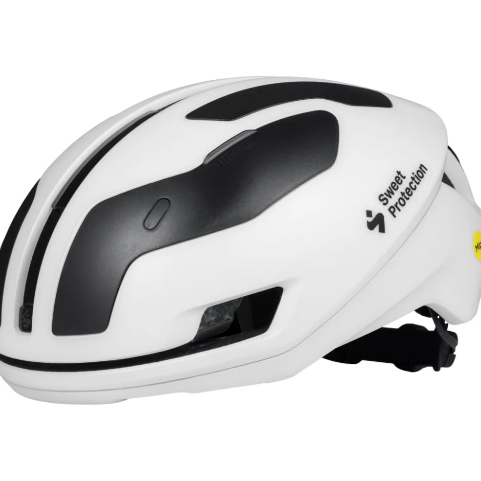 Racefietshelmen < SWEET Protection Falconer Aero 2Vi MIPS Helm - Satin White