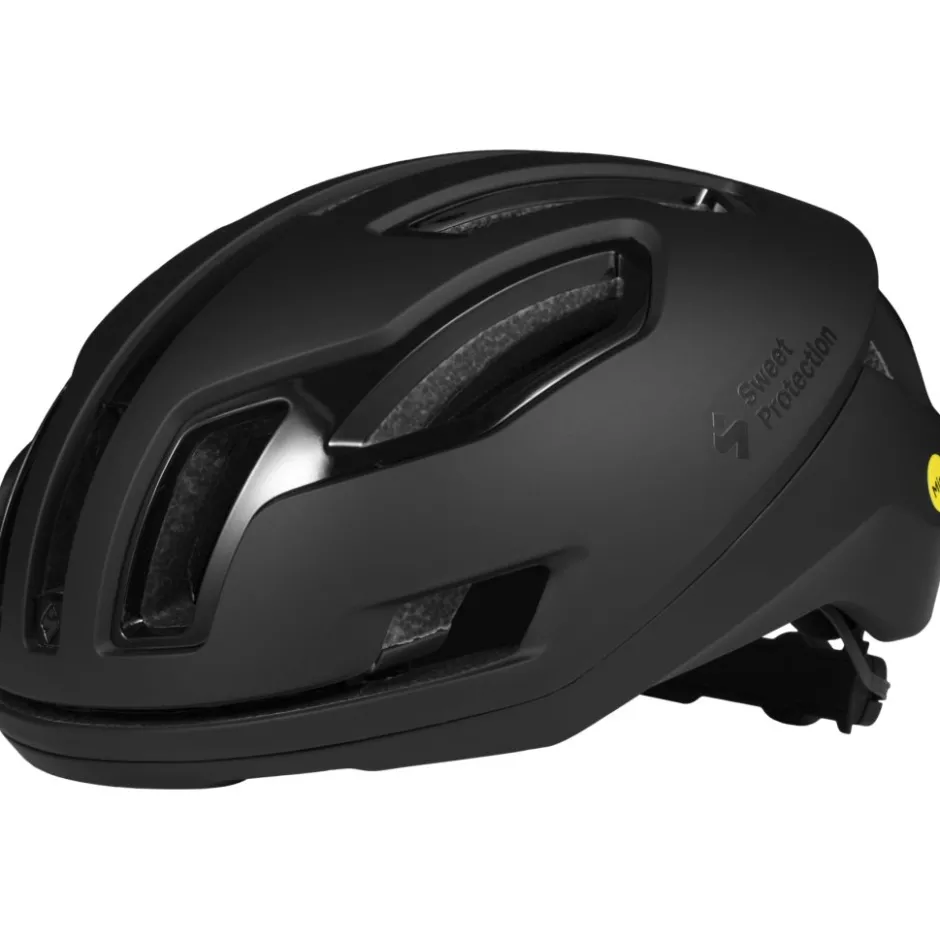 Racefietshelmen < SWEET Protection Falconer 2Vi MIPS Helm - Matte Black