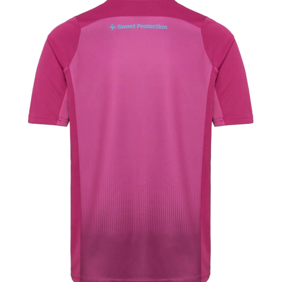 SWEET Protection Hunter II Trail Fietsshirt met Korte Mouwen Kinderen - Fuchsia