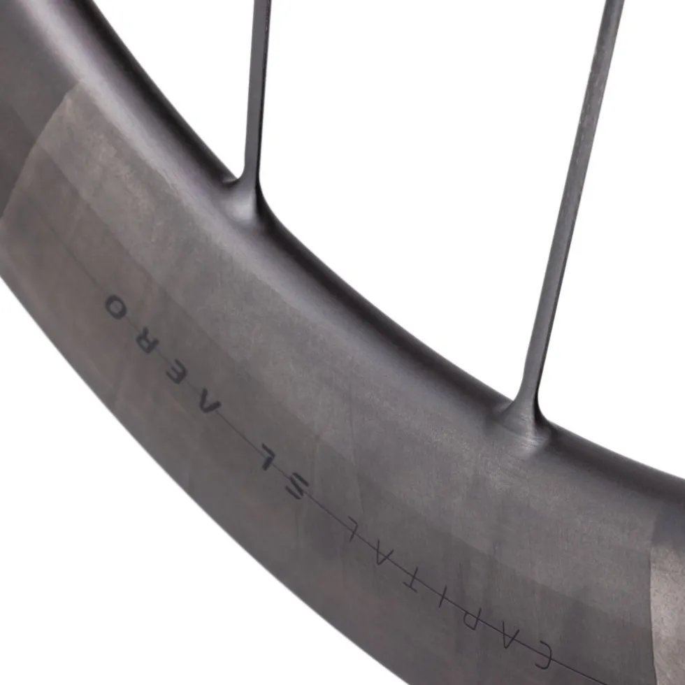 Syncros Capital SL Aero Voorwiel - 28" | Carbon | Hookless | Centerlock | 12x100mm - 80mm