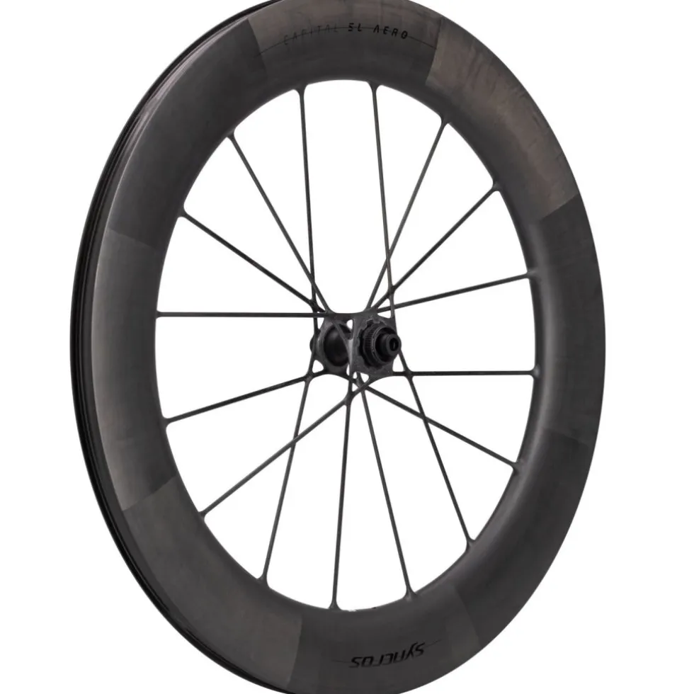 Syncros Capital SL Aero Voorwiel - 28" | Carbon | Hookless | Centerlock | 12x100mm - 80mm