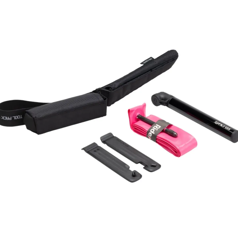 Mini Pompen < Syncros IS-R300 Save The Day Kit - Minipomp incl. hendelset & binnenband
