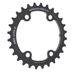 TA Specialites X80 GRX-2 Gravel Kettingblad - 4-arm - zwart