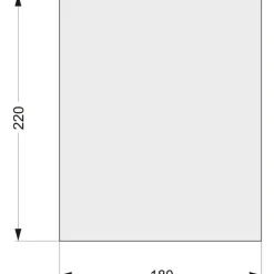 Tatonka Floorsheet Tyvek III 180 x 220cm - white