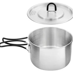 Tatonka Kettle II 1.0L Pot van roestvrij staal